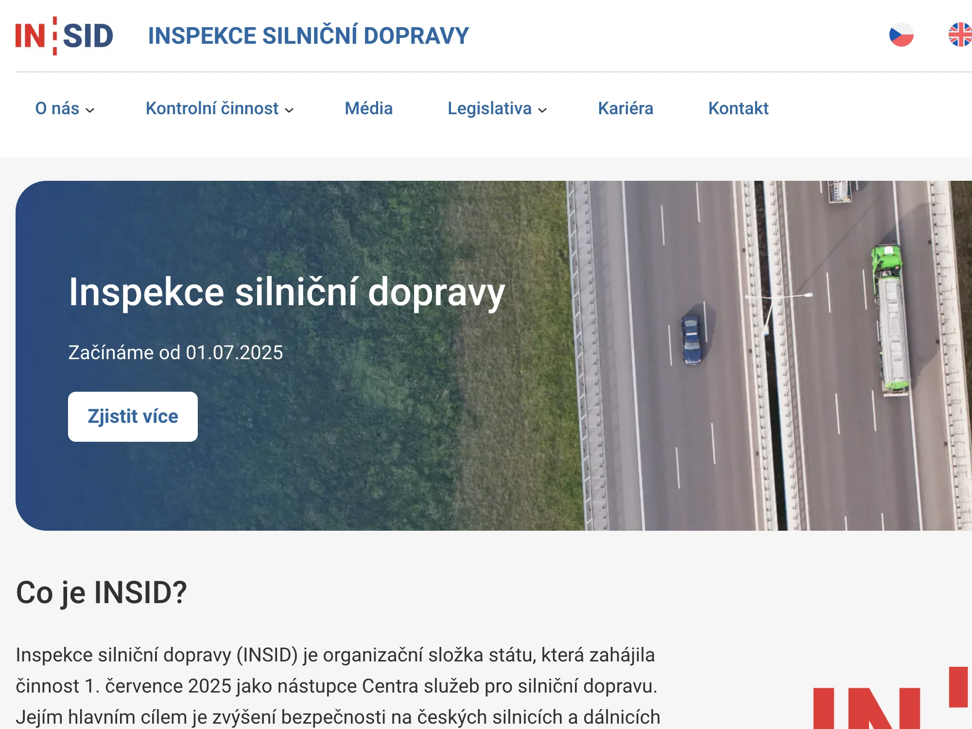 Inspekce silniční dopravy 4 insid